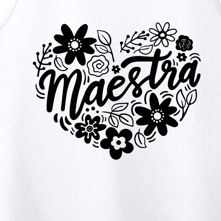 Maestra Spanish Teacher Performance Tank