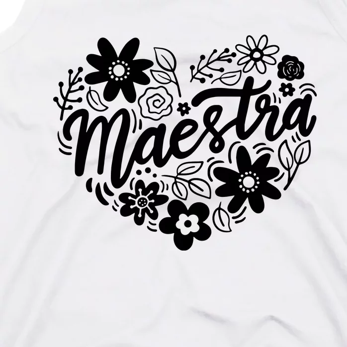 Maestra Spanish Teacher Tank Top