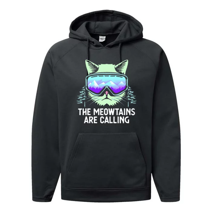 Mountain Skier's Ultimate Snowboard Performance Fleece Hoodie