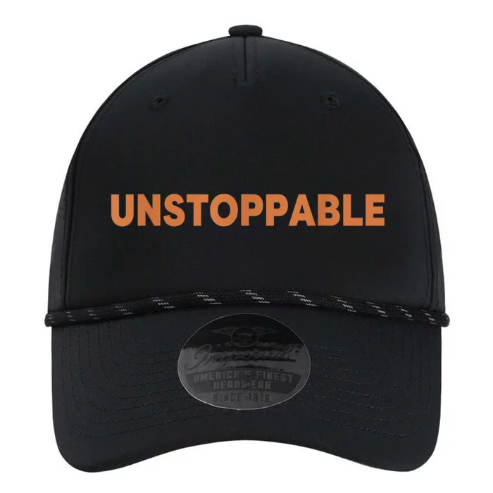 Motivational Saying Unstoppable Performance The Dyno Cap