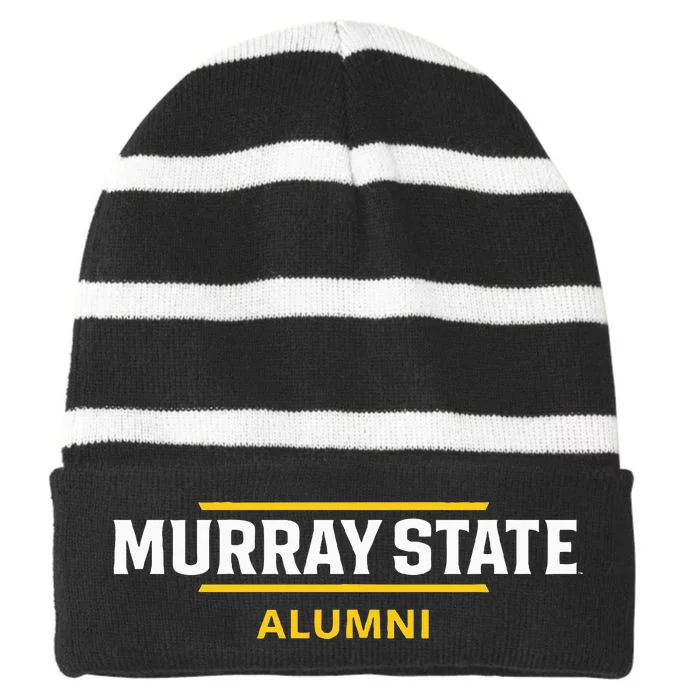 Murray State University Racers Alumni Striped Beanie with Solid Band