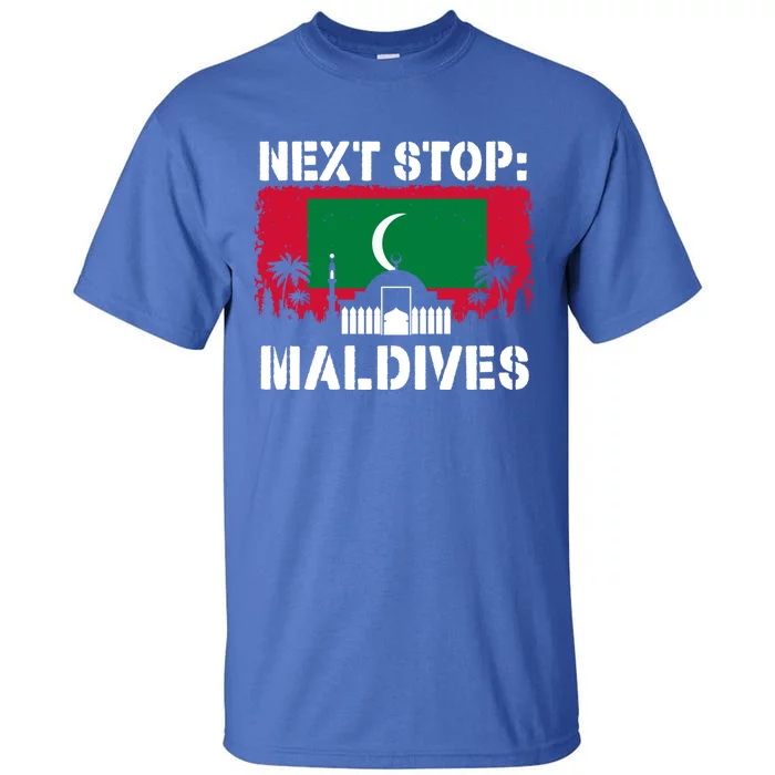 Maldives Summer Vacation Trip Next Stop Vacay Vibes Souvenir Gift Tall T-Shirt