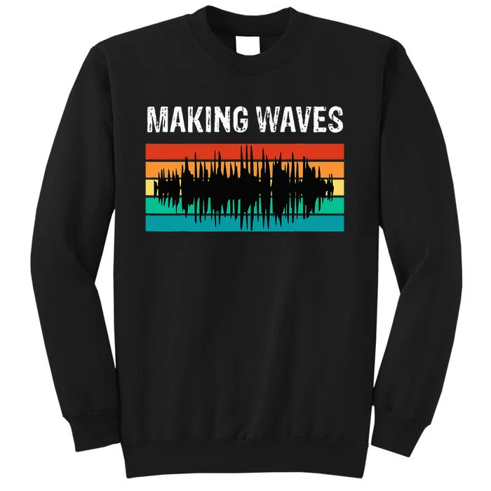 Making Sound Waves Beats Beat Makers Music Producer Sweatshirt