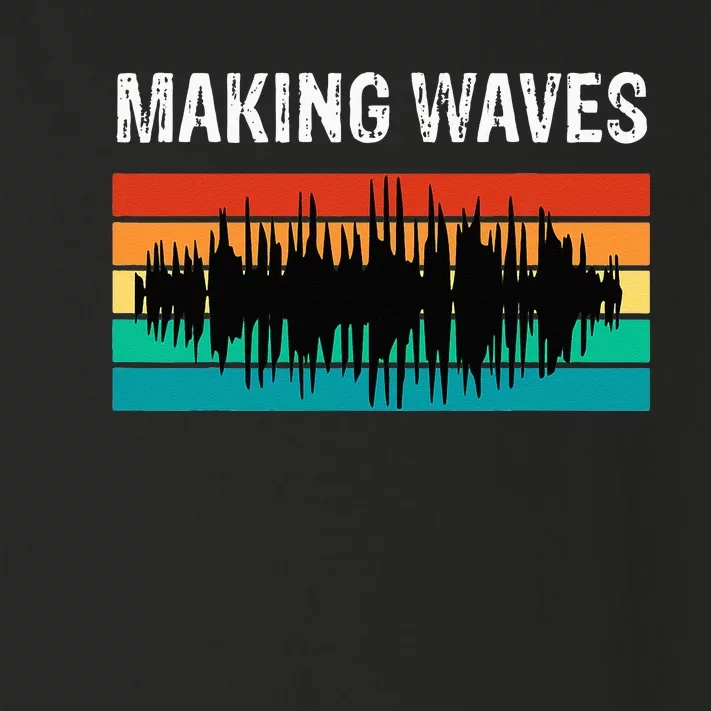 Making Sound Waves Beats Beat Makers Music Producer Toddler Long Sleeve Shirt