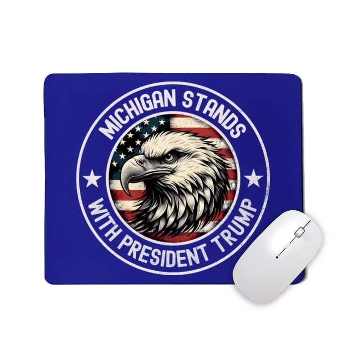 Michigan Stands With Trump Gift Mousepad