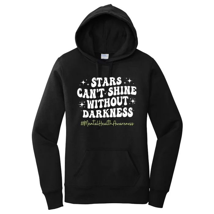 Motivational Support Warrior Mental Health Awareness Matters Women's Pullover Hoodie