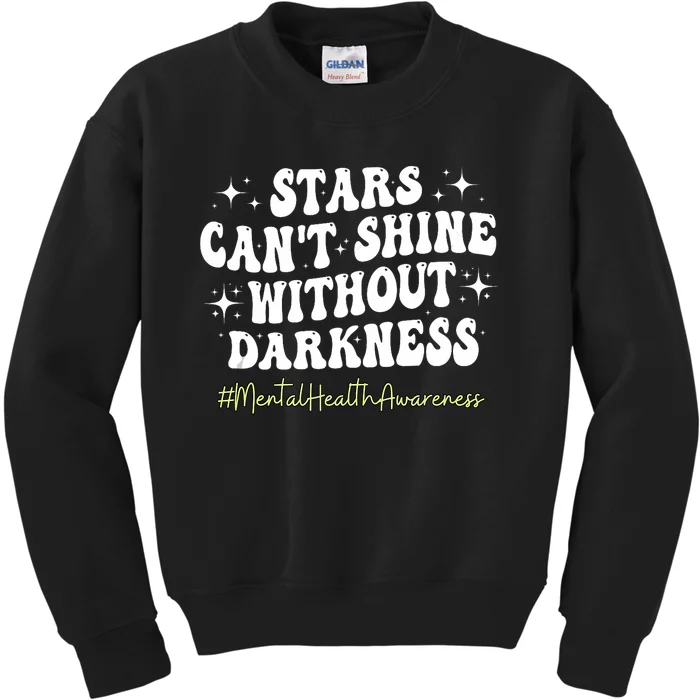 Motivational Support Warrior Mental Health Awareness Matters Kids Sweatshirt