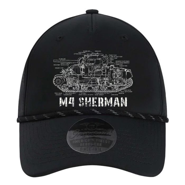 M4 Sherman Wwii Army Tank Military Performance The Dyno Cap