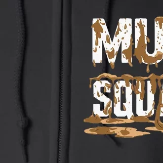 Mud Squad Wo Mud Run Team Full Zip Hoodie