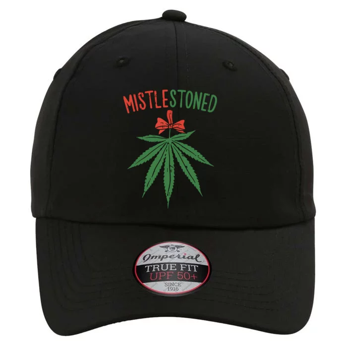 Mistlestoned Shirts Weed Stoner Christmas Gift Marijuana 420 The Original Performance Cap