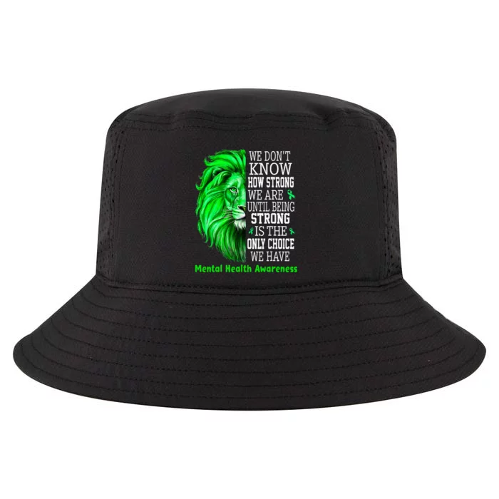 Motivational Support Warrior Mental Health Awareness Gifts Cool Comfort Performance Bucket Hat