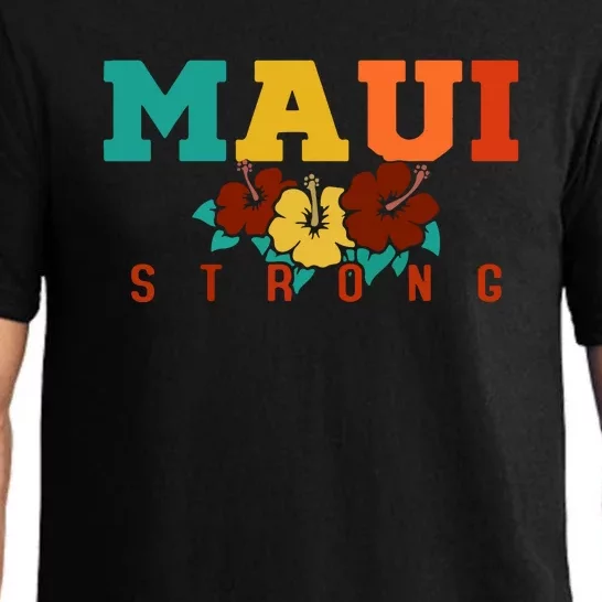 Maui Strong Wildfire Support Gift Pray For Maui Pajama Set