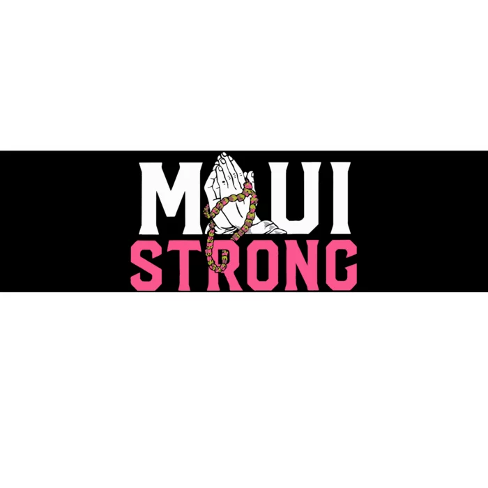 Maui Strong Wildfire Relief All Profits Will Be Donated Bumper Sticker