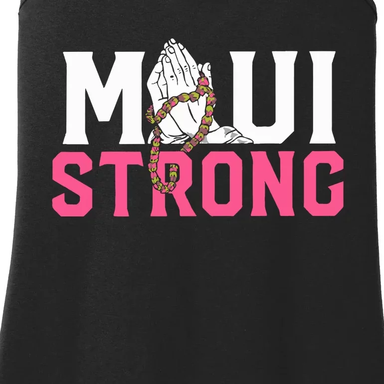 Maui Strong Wildfire Relief All Profits Will Be Donated Ladies Essential Tank