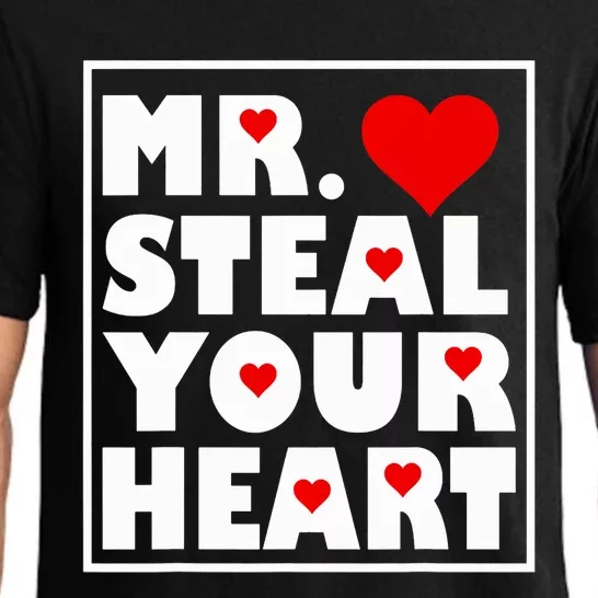 Mr Steal Your Heart Valentines Day Pajama Set