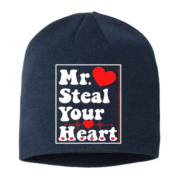 Mr. Steal Your Heart Valentines Day Boy 8 1/2in Sustainable Knit Beanie