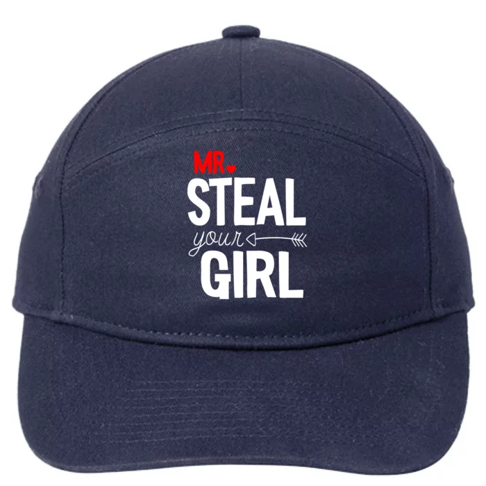 Mr Steal Your Valentines Day Funny Vgiftday Cool Gift 7-Panel Snapback Hat