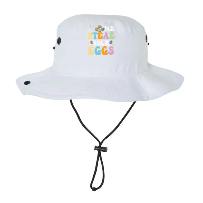 Mr Steal Your Eggs Easter Sunday Funny Easter Legacy Cool Fit Booney Bucket Hat