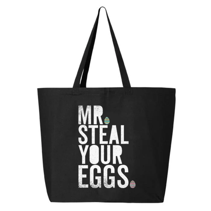 Mr Steal Your Eggs Funny Easter Matching Family 25L Jumbo Tote