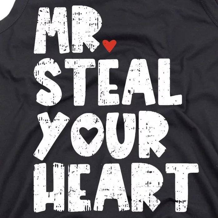 Mr Steal Your Heart Valentines Day Vday Tank Top