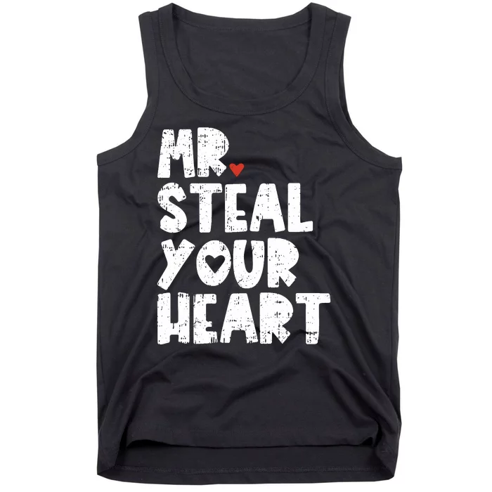 Mr Steal Your Heart Valentines Day Vday Tank Top