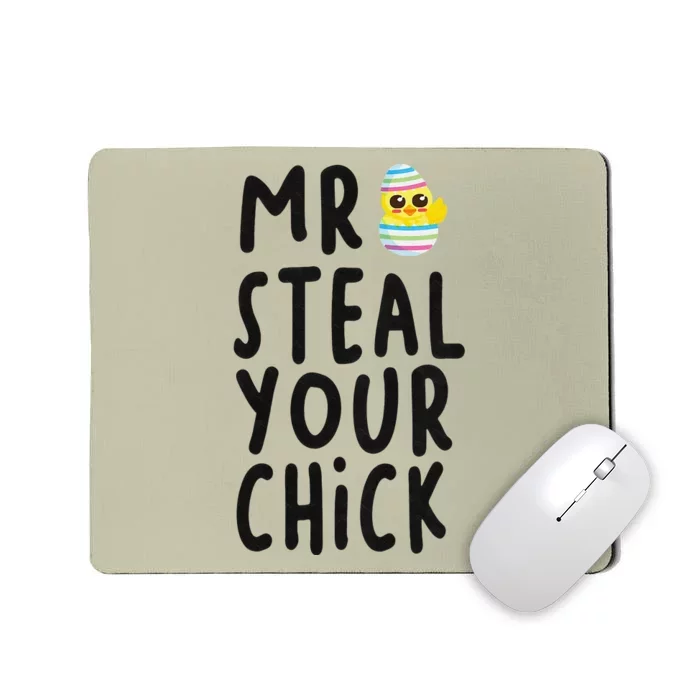 Mr. Steal Your Chick Hunting Baby Chicken Hunting Eggs Mousepad