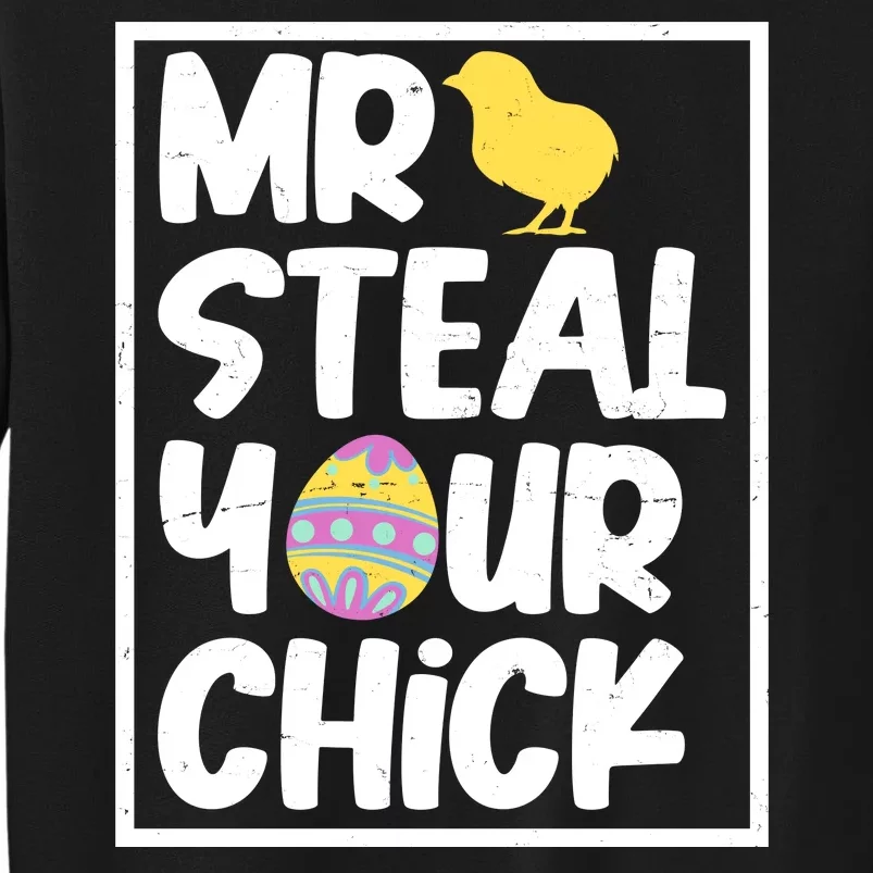 Mr Steal Your Chick Funny Chicken Egg Sweatshirt