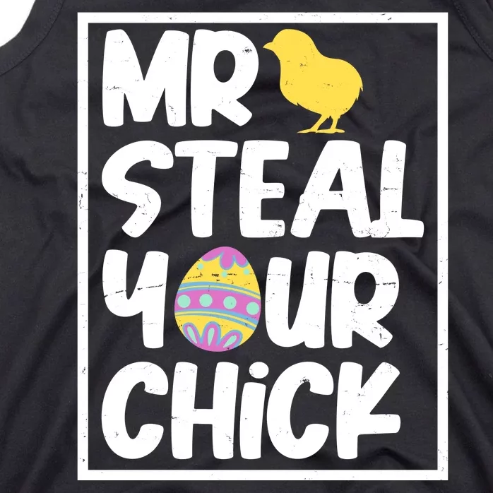 Mr Steal Your Chick Funny Chicken Egg Tank Top