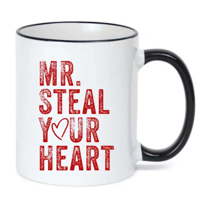 Mr Steal Your Heart Valentines Days &'S Black Color Changing Mug