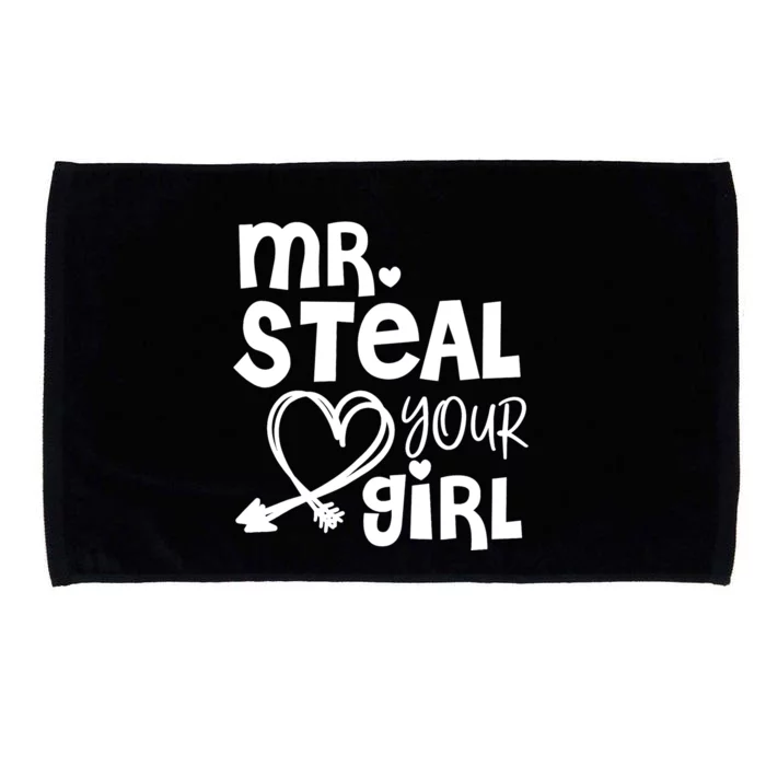 Mr Steal Your Girl Hearts Boy Son Brother Fun Valentines Day Microfiber Hand Towel