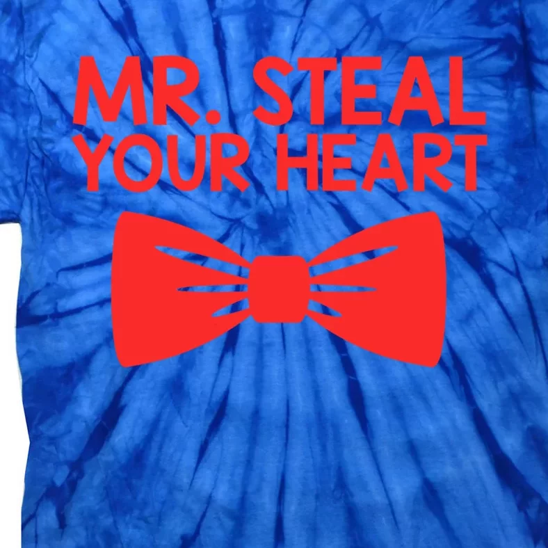 Mr Steal Your Heart Gift Little Gentle Valentine's Day Gift Funny Gift Tie-Dye T-Shirt