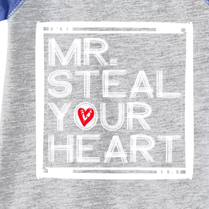 Mr Steal Your Heart Gift Infant Baby Jersey Bodysuit