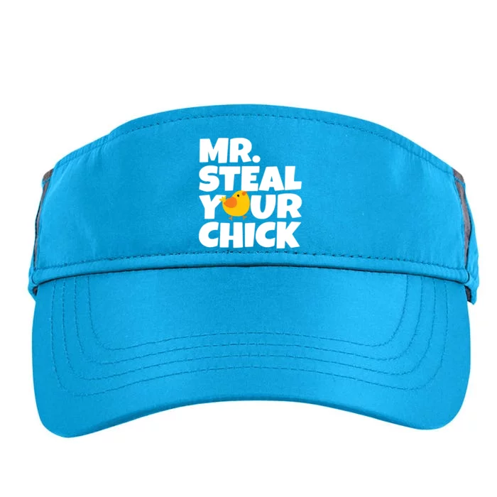 Mr Steal Your Chick Easter Chicken Egg Hunting Adult Drive Performance Visor