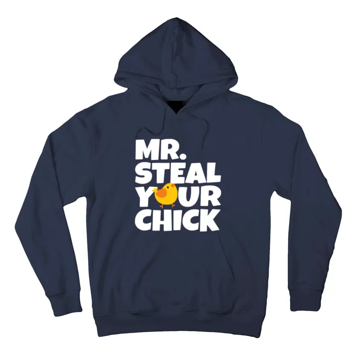 Mr Steal Your Chick Easter Chicken Egg Hunting Hoodie