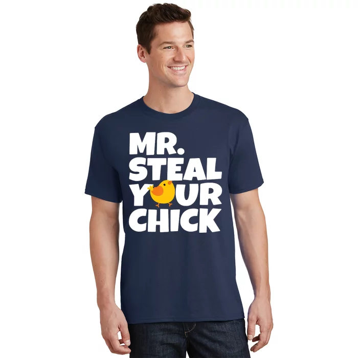 Mr Steal Your Chick Easter Chicken Egg Hunting T-Shirt