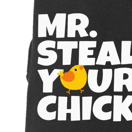 Mr Steal Your Chick Easter Chicken Egg Hunting Doggie 3-End Fleece Hoodie