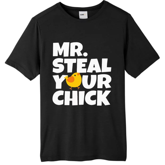 Mr Steal Your Chick Easter Chicken Egg Hunting ChromaSoft Performance T-Shirt