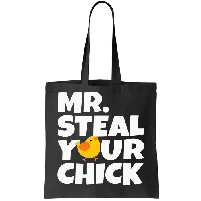 Mr Steal Your Chick Easter Chicken Egg Hunting Tote Bag