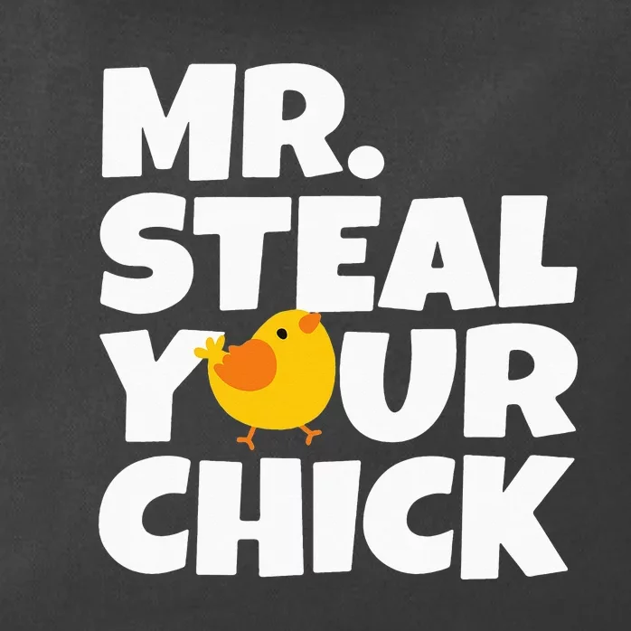 Mr Steal Your Chick Easter Chicken Egg Hunting Zip Tote Bag