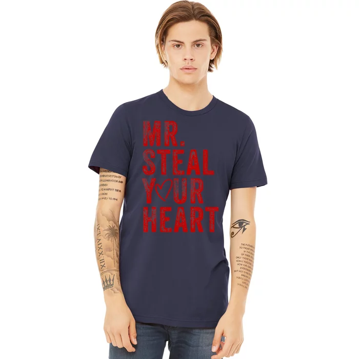 Mr Steal Your Heart Valentines Day Boy Premium T-Shirt