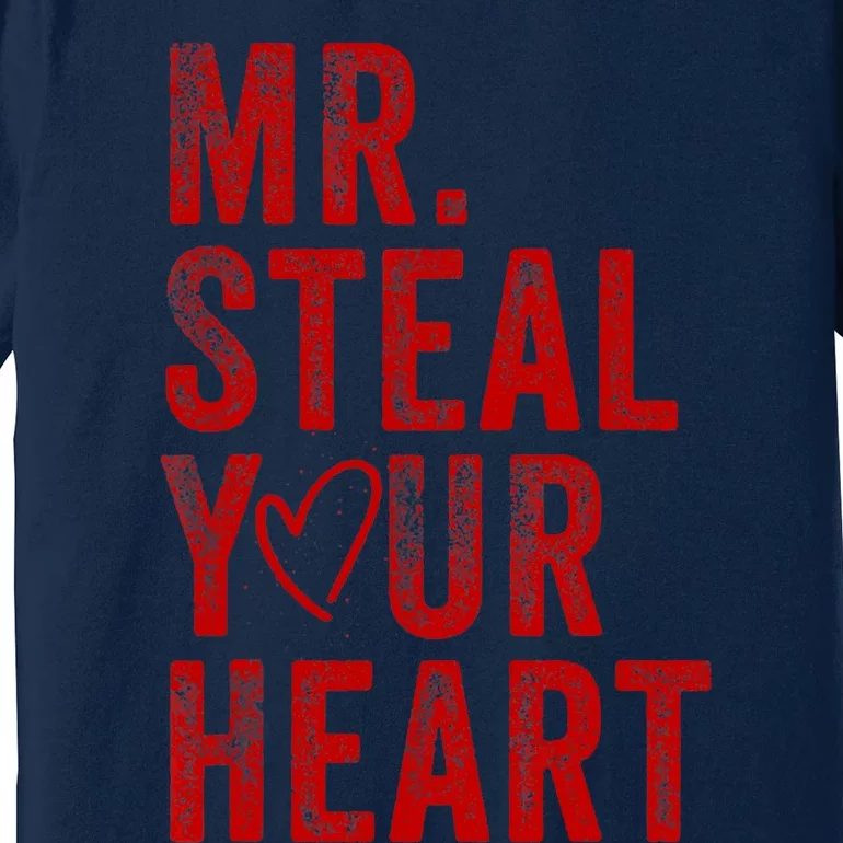 Mr Steal Your Heart Valentines Day Boy Premium T-Shirt