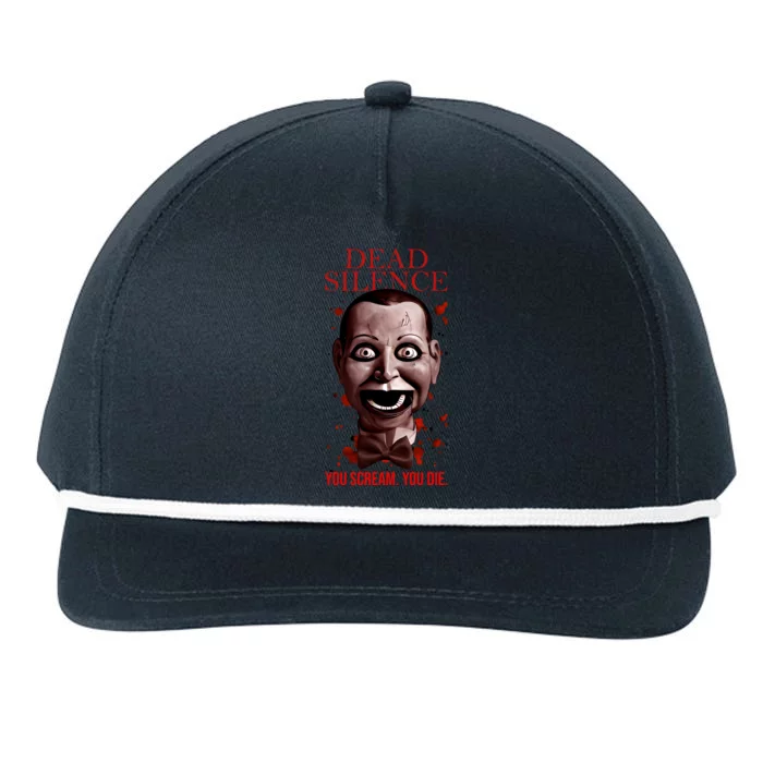 Mary Shaw You Scream You Die Dead Horror Movie Silence You Scream You Snapback Five-Panel Rope Hat