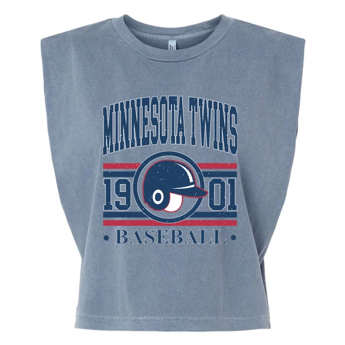 Minnesota Twins 1901 Baseball Team Supporter Garment-Dyed Women's Muscle Tee