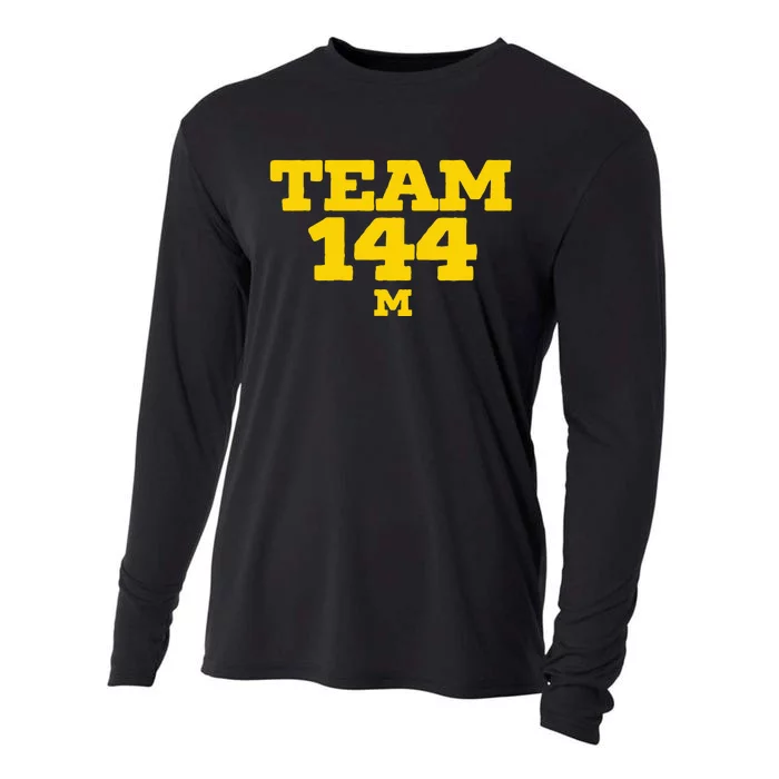 Michigan Team 144 Cooling Performance Long Sleeve Crew