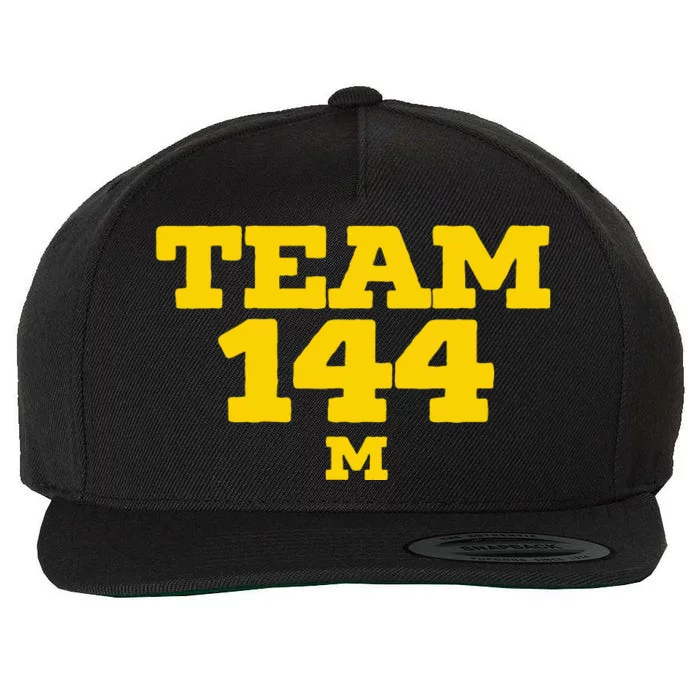 Michigan Team 144 Wool Snapback Cap