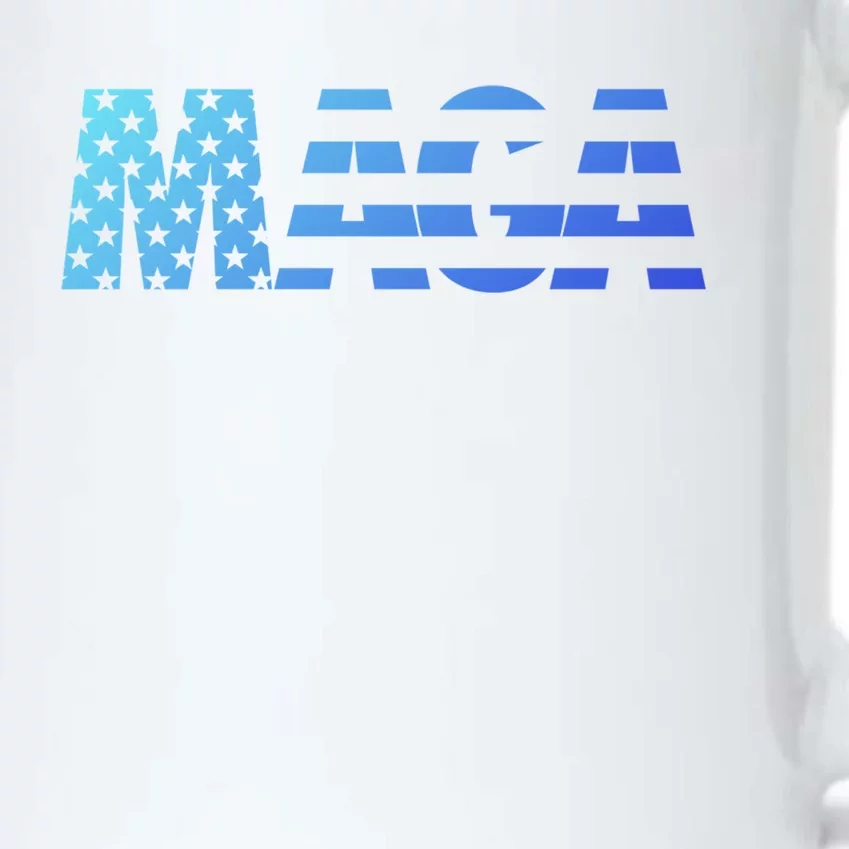 Maga Trump 2020 Reelect American Flag Vote 45 Slogan Gift Cool Gift Black Color Changing Mug