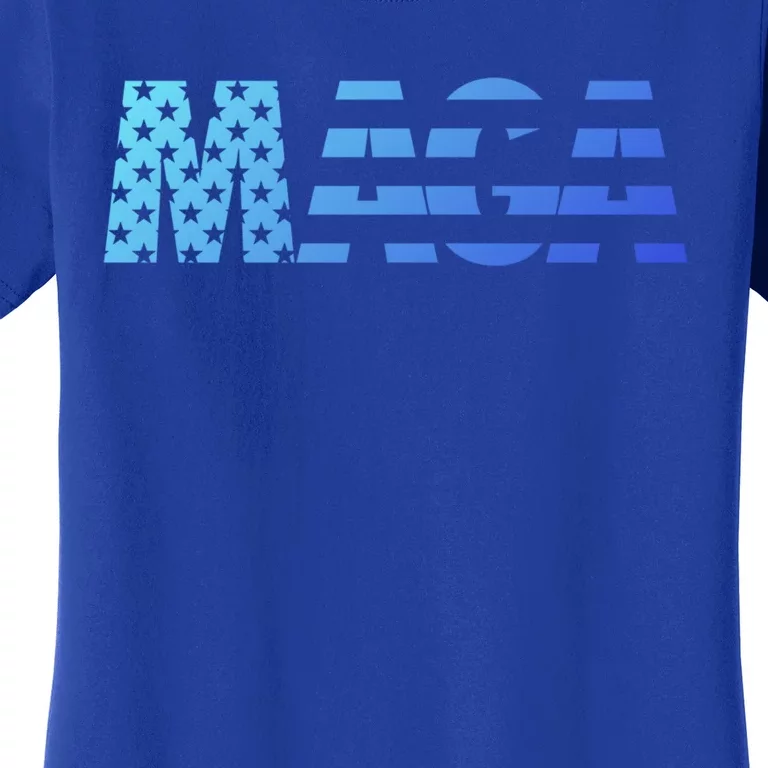 Maga Trump 2020 Reelect American Flag Vote 45 Slogan Gift Cool Gift Women's T-Shirt