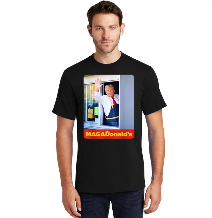 Magadonalds Trump 2024 Tall T-Shirt