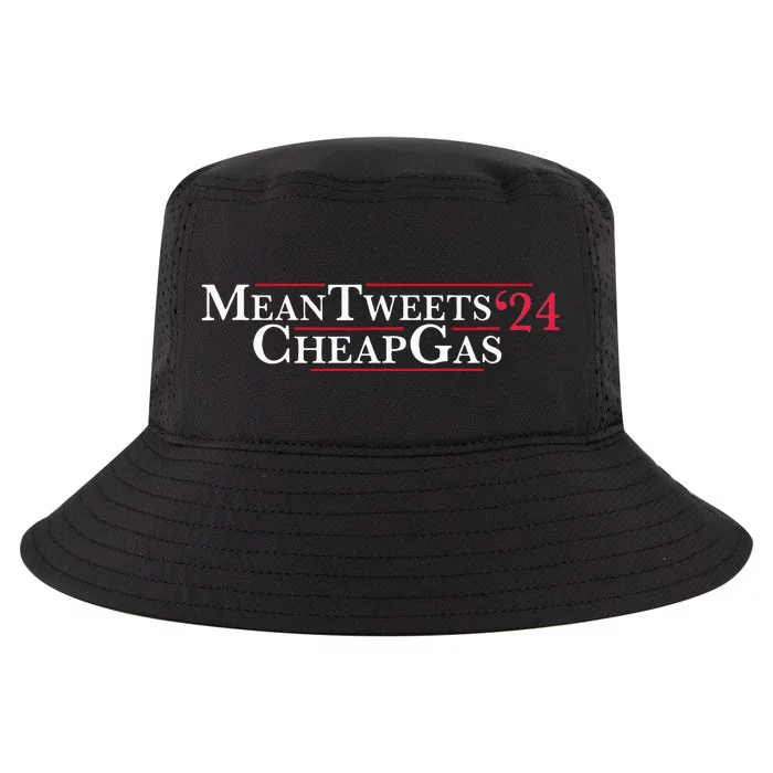 Mean Tweets 24 Cheap Gas Price Gas Trump 2024 Cool Comfort Performance Bucket Hat