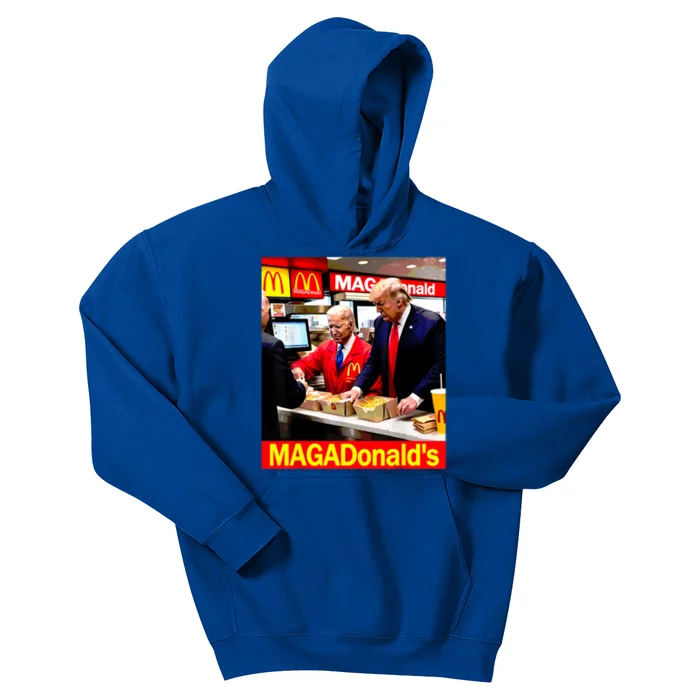 Magadonalds Trump 2024 Kids Hoodie